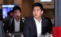 [포토]김민성, '일본 전지훈련 마치고 귀국'