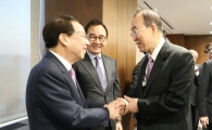 충청권 모임서 潘 만난 정운찬
