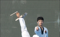[포토]무주 세계태권도대회 D-100 태권한마당 행사
