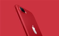 애플, 마침내 '아이폰 7 레드' 공개…한국 판매는?