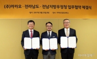 전남지방우정청－㈜카카오－전남도 ‘업무협약 체결’