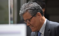 [포토]롯데 경영비리 공판 출석한 강현구 전 롯데홈쇼핑 사장 