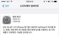 애플, 아이폰 업데이트 iOS 10.3 시작…최적화 기술로 저장 공간 늘어나