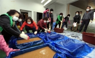 [포토]광주북구 오치1동, 무공해 천연비누만들기