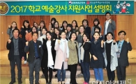 호남대랄랄라스쿨, ‘2017 학교 예술강사지원사업 설명회’ 개최