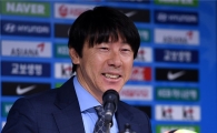 [포토]신태용, 'A대표팀 감독 수락 질문에 난감한 미소'