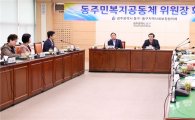 [포토]광주 동구, 동(洞)주민복지공동체 위원장 회의 개최