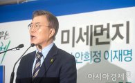 [포토]문재인, 미세먼지 대책 발표