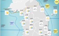 [오늘 날씨] 전국 흐리고 비…미세먼지 '한때 나쁨'