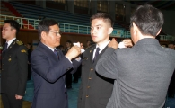 광주대 국방기술학부 제복 착용식 및 재학생 승급식