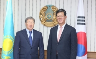 김재홍 KOTRA사장,"韓 기술·문화 우수성, 세계에 전파"아스타나博 현장점검