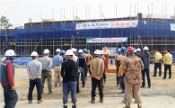 보성군 해수녹차센터, 건설근로자 산업안전교육 실시
