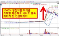 2017년 상반기 최고의 돌풍주! 재료 노출 전 잡아라!