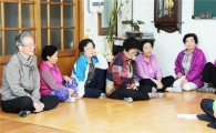 [포토]김성환 동구청장, 산수경로당 방문 애로사항 청취
