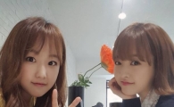 박보미·박보영, 동갑내기 닮은꼴 '데칼코마니'