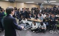 [포토]기자회견 갖는 안철수 후보