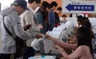 [포토]제19대 대통령 선거, 사전투표 시작 
