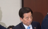 [포토]굳은 표정의 한민구 장관