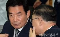 [포토]이야기 나누는 김진표·홍남기