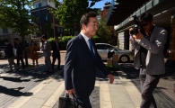 [포토]지친 기색의 이낙연 후보자