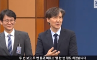 첫 브리핑 후 조국 민정수석이 남긴 ‘명언’