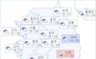 아경 오늘(31일)의 날씨와 미세먼지 (오전)