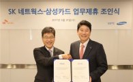 삼성카드-SK네트웍스, 제휴상품 공동개발 업무협약 체결