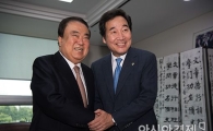 [포토]문희상 의원 찾아간 이낙연 총리