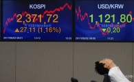 [포토]코스피 상승~ 원·달러 하락~