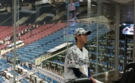 '최소이닝 사이클링히트' 정진호 "구자욱에게 맛난거 사주겠다"