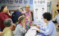 [포토]광주시 동구, 어르신 무료 안과검진 실시