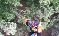 동두천 소요산서 민간헬기 추락사고…조종사 2명 부상