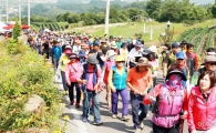 곡성군, 여덟 번째 토닥토닥 걷기 행사 개최