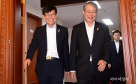 [포토]국무회의 참석하는 김상조 위원장-임종룡 위원장