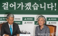 [포토]국민의당 찾아간 강경화 장관