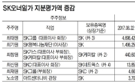 달리는 SK株 날아오르는 오너家