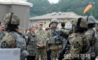 [포토]미 2사단 방문한 강경화 장관
