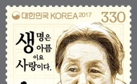 올해의 '한국인물' 우표, 소설가 '김동리', '박경리'