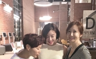 황정음, 만삭 D라인 눈길…"다음 달에 예쁜 아가 낳자"