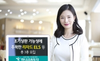 하나금융투자, 조기상환 가능성에 주목한 리자드 ELS 등 총 3종 모집