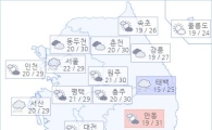 아경 오늘(28일)의 날씨와 미세먼지 (오전)