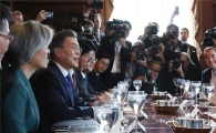 [한미정상회담]美의 ‘북한 포비아’…상·하원 의원들 文 대통령에 핵·사드 질문세례