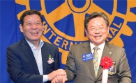 윤장현 광주시장, 국제로타리 3710지구 총재 이·취임식 참석