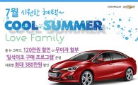 한국GM 쉐보레, 7월 '올 뉴 크루즈' 신차 무상교환