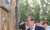 [포토]공공미술을 외치는 박원순 서울시장 