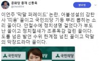 신동욱, 이언주 의원 막말 논란에 “막말의 막장드라마 꼴”