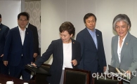 [포토]경제현안 간담회 참석하는 국무위원들