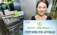 [포토]농협은행 ATM 국외송금 개시…수수료 싸고 24시간 이용 가능