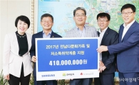 삼성전자 광주사회공헌센터,전남도에  행복둥지사업 지원증서 전달 