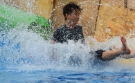 [포토]폭염아! 비켜라!
